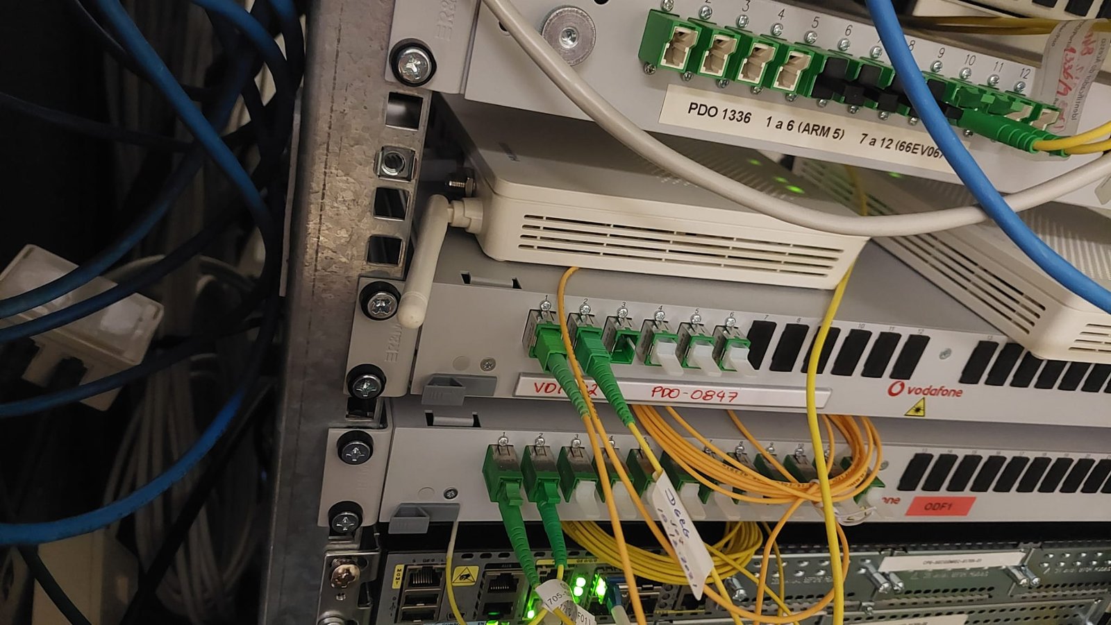 Rack de Fibra Ótica