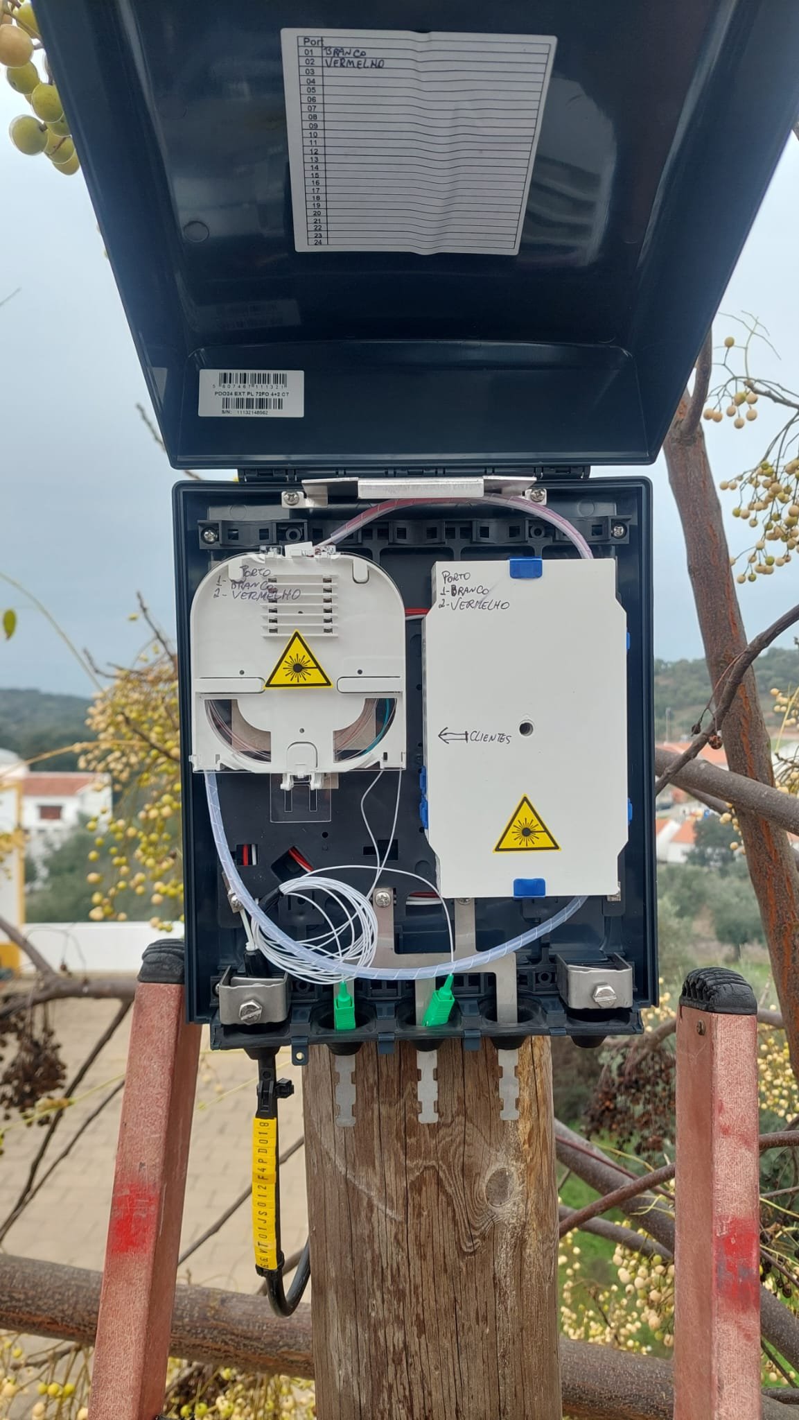 Caixa Exterior de Fibra