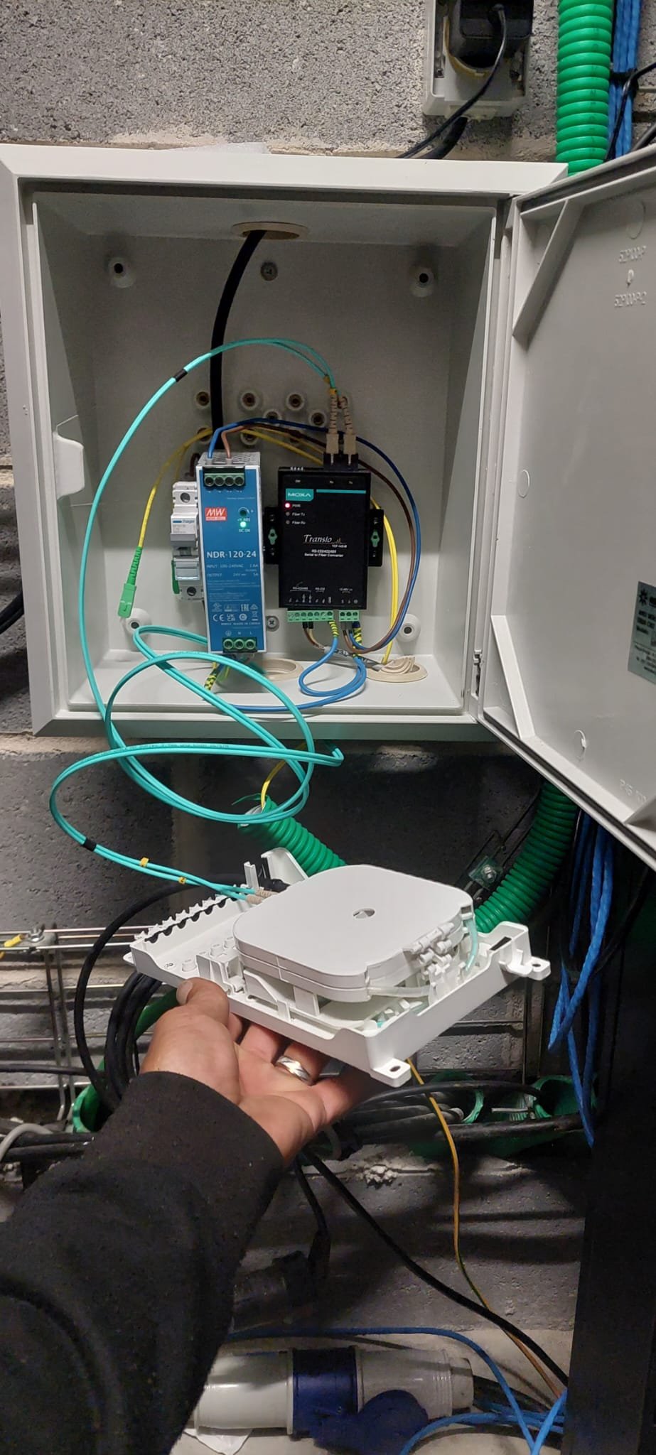 Equipamento de Fibra Ótica